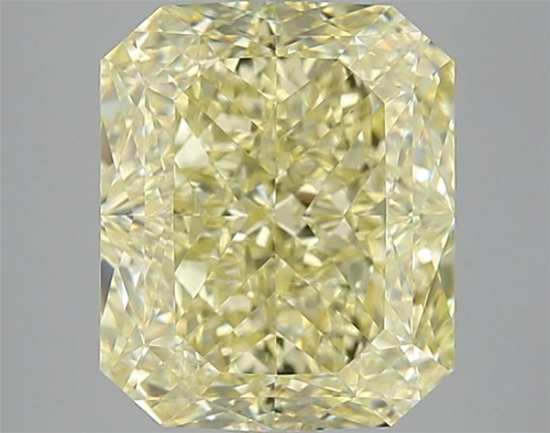 5.52 carat Fancy Yellow-VVS1 Natūralus Radiant Deimantas (1)