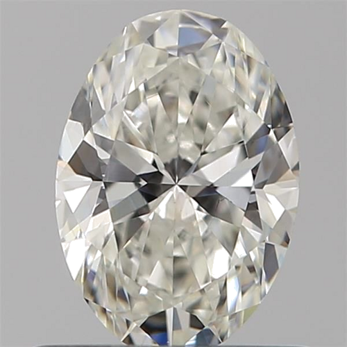 0.6 carat H-VS1 Natūralus Oval Deimantas (1)
