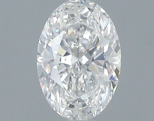 0.5 carat F-SI1 Natūralus Oval Deimantas (1)
