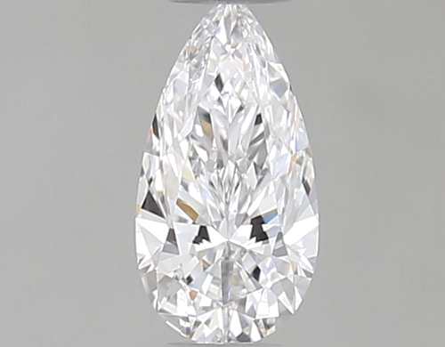0.27 carat D-IF Natūralus Pear Deimantas (1)