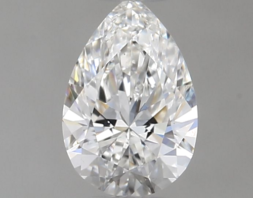 0.33 carat F-VS1 Natūralus Pear Deimantas (1)