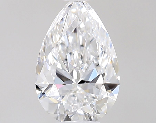 0.55 carat D-VVS1 Natūralus Pear Deimantas (1)