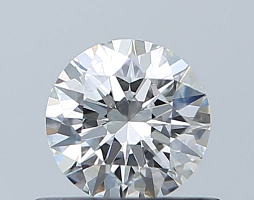 0.51 carat F-IF Excellent cut Natūralus Round Deimantas (1)
