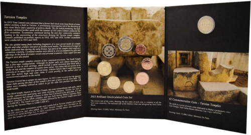 2021 Malta Euro Coins BU Set (3)