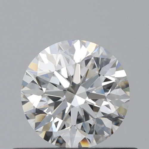 0.51 carat F-VVS1 Excellent cut Natūralus Round Deimantas (1)