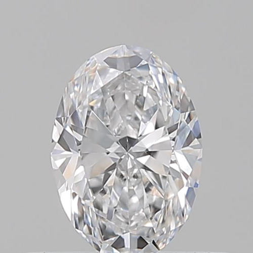 0.5 carat D-VVS1 Natūralus Oval Deimantas (1)