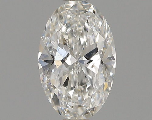 0.43 carat F-SI2 Natūralus Oval Deimantas (1)