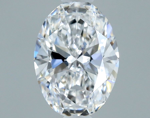 0.5 carat D-VVS2 Natūralus Oval Deimantas (1)