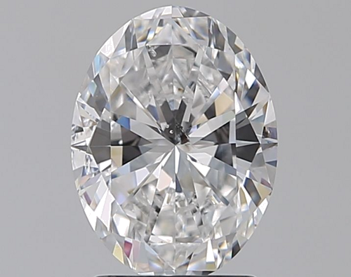 1.9 carat D-SI2 Natūralus Oval Deimantas (1)