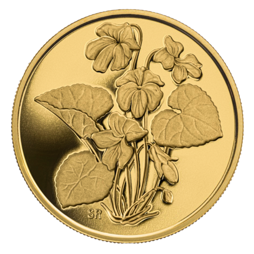 350 Dollars Flower 2007 Canada Gold Coin (1)