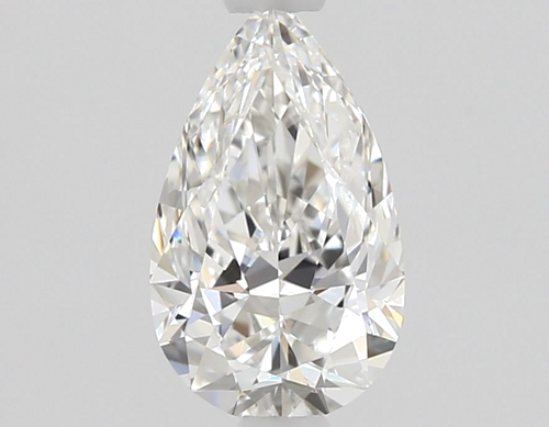 0.61 carat F-VVS1 Natūralus Pear Deimantas (1)