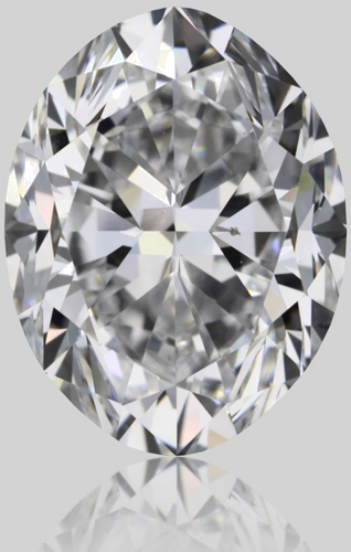 1.51 carat D-SI1 Natūralus Oval Deimantas (1)