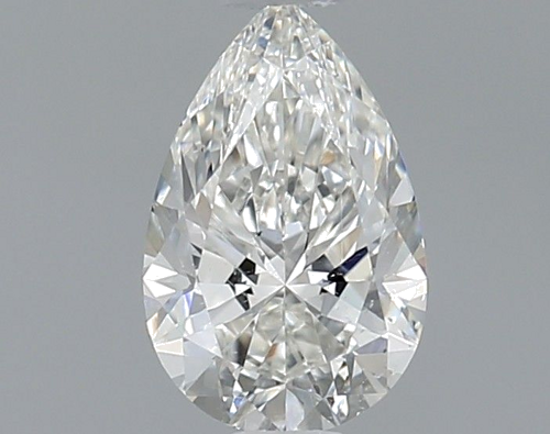 0.7 carat I-SI1 Natūralus Pear Deimantas (1)