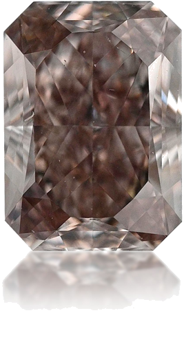 0.62 carat Fancy Brown-VS2 Natūralus Radiant Deimantas (1)