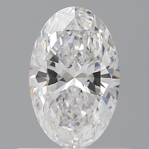 0.5 carat D-VVS2 Natūralus Oval Deimantas (1)