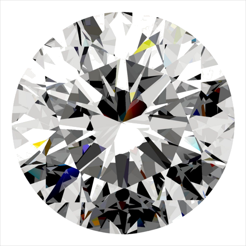0.31 carat D-VVS2 Excellent cut Natūralus Round Deimantas (1)