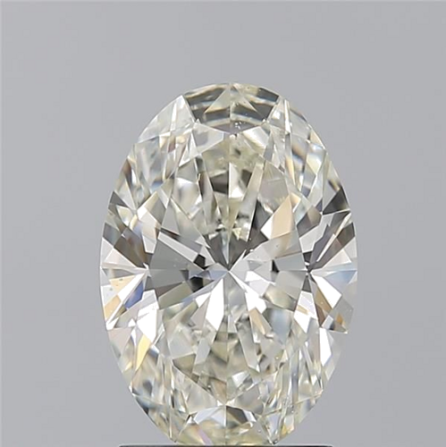 2.01 carat J-SI1 Natūralus Oval Deimantas (1)