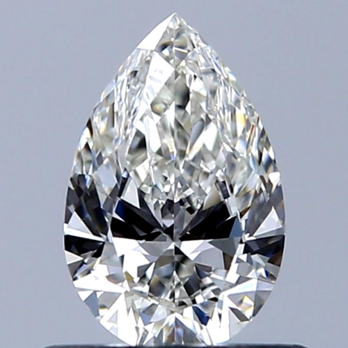 0.52 carat G-VS1 Natūralus Pear Deimantas (1)