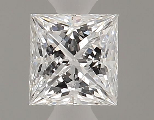 0.32 carat F-SI2 Natūralus Princess Deimantas (1)