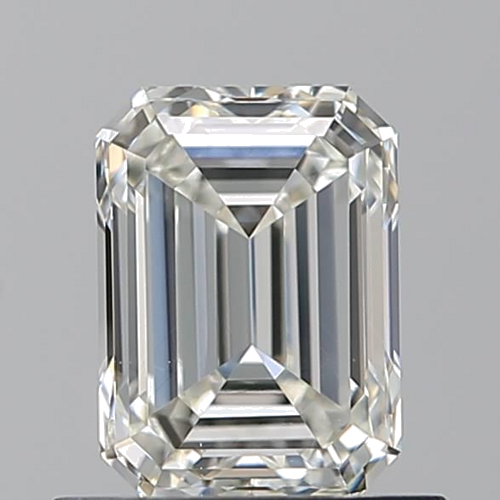 0.9 carat I-VS1 Natūralus Emerald Deimantas (1)