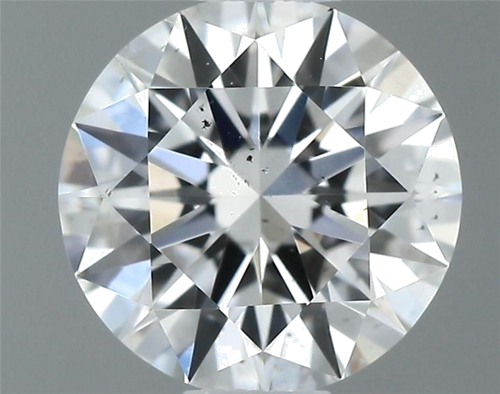 0.4 carat F-SI1 Excellent cut Natūralus Round Deimantas (1)