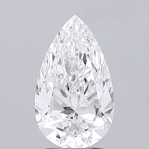 2.0 carat E-IF Natūralus Pear Deimantas (1)