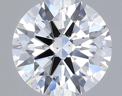 0.32 carat G-SI1 Excellent cut Natūralus Round Deimantas (1)