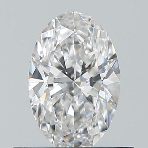 0.5 carat E-VVS1 Natūralus Oval Deimantas (1)
