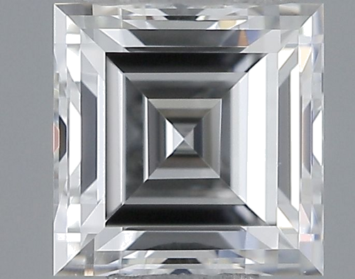 0.4 carat E-VS1 Natūralus Square Radiant Deimantas (1)