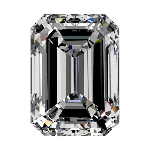 0.33 carat D-VVS1 Natūralus Emerald Deimantas (1)