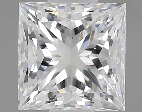 0.4 carat D-VS1 Natūralus Princess Deimantas (1)