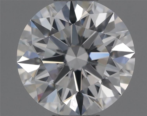 0.59 carat D-VVS1 Excellent cut Natūralus Round Deimantas (1)