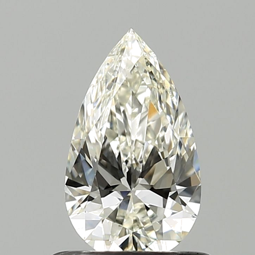0.6 carat J-VS2 Natūralus Pear Deimantas (1)
