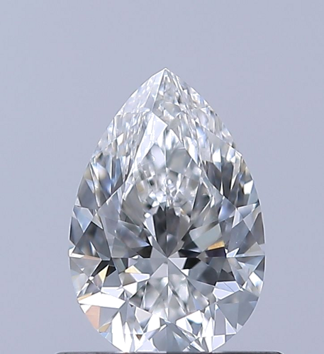 0.62 carat G-VS2 Natūralus Pear Deimantas (1)