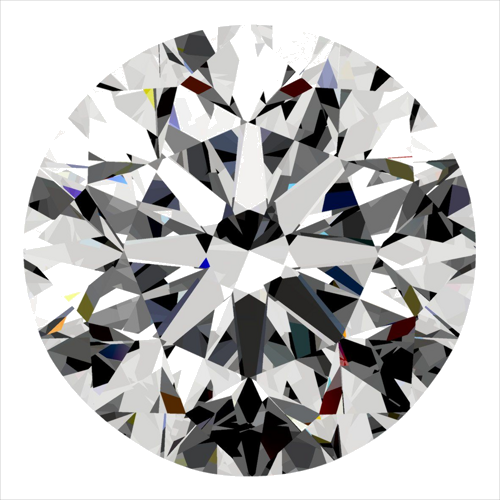 0.3 carat D-VS1 GD cut Natūralus Round Deimantas (1)