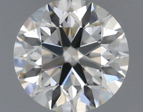 0.5 carat K-VVS1 Excellent cut Natūralus Round Deimantas (1)