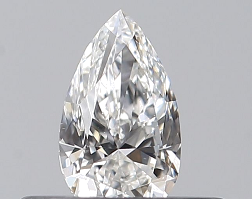0.24 carat F-VS2 Natūralus Pear Deimantas (1)