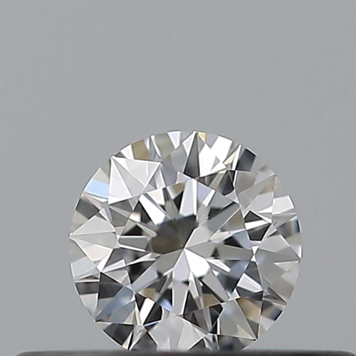 0.19 carat F-VVS1 Excellent cut Natūralus Round Deimantas (1)