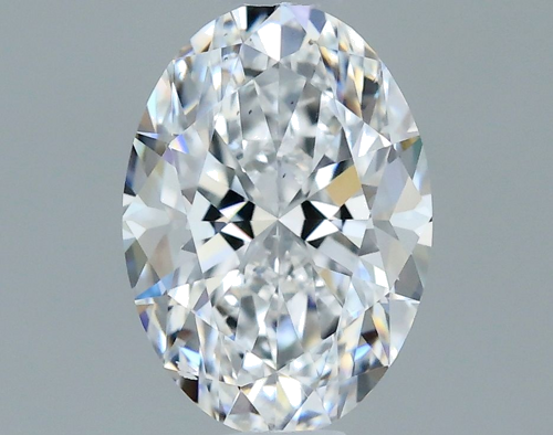 0.7 carat D-SI1 Natūralus Oval Deimantas (1)