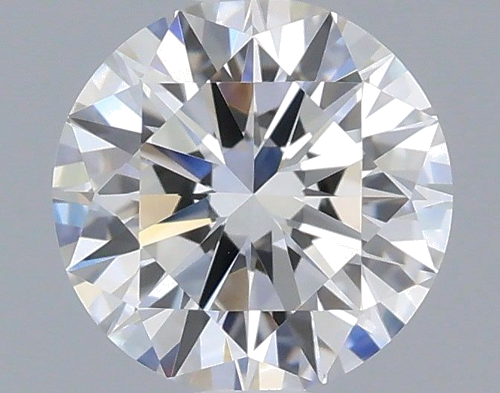0.5 carat F-VVS2 Excellent cut Natūralus Round Deimantas (1)