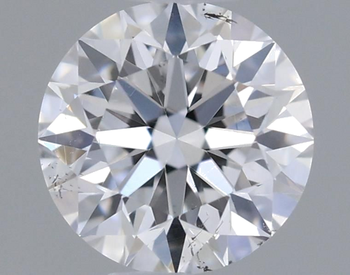 0.5 carat D-SI1 Very Good cut Natūralus Round Deimantas (1)