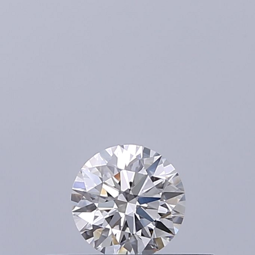 0.22 carat D-VVS1 Excellent cut Natūralus Round Deimantas (1)