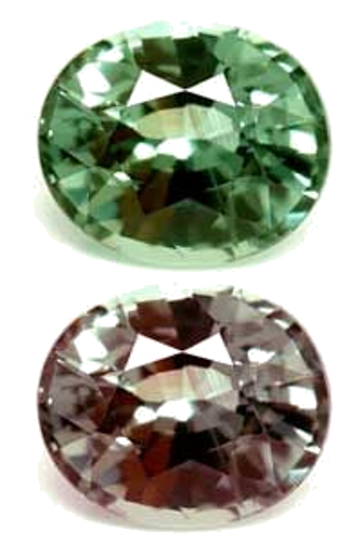 0.66 carat GREEN Oval Alexandrite (1)