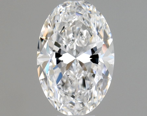 0.5 carat D-VS2 Natūralus Oval Deimantas (1)