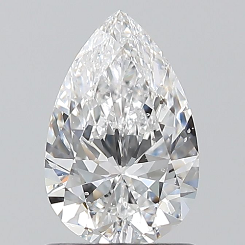 1.01 carat D-SI1 Natūralus Pear Deimantas (1)