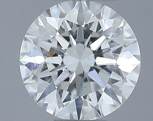 0.5 carat F-SI2 Excellent cut Natūralus Round Deimantas (1)