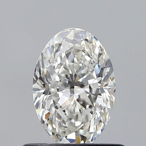 0.65 carat G-SI1 Natūralus Oval Deimantas (1)