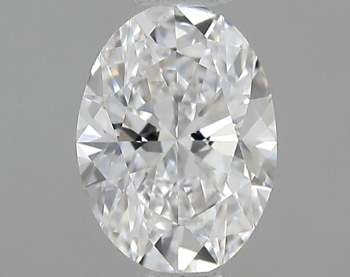 0.5 carat D-VVS2 Natūralus Oval Deimantas (1)