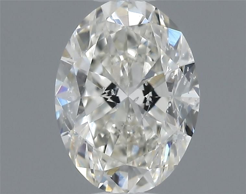 0.4 carat I-SI2 Natūralus Oval Deimantas (1)