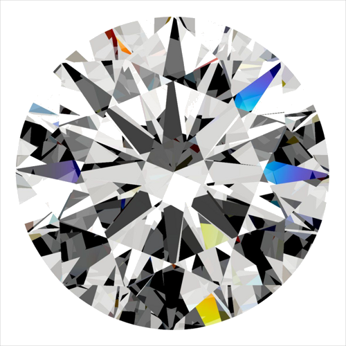 0.32 carat D-VS2 Excellent cut Natūralus Round Deimantas (1)